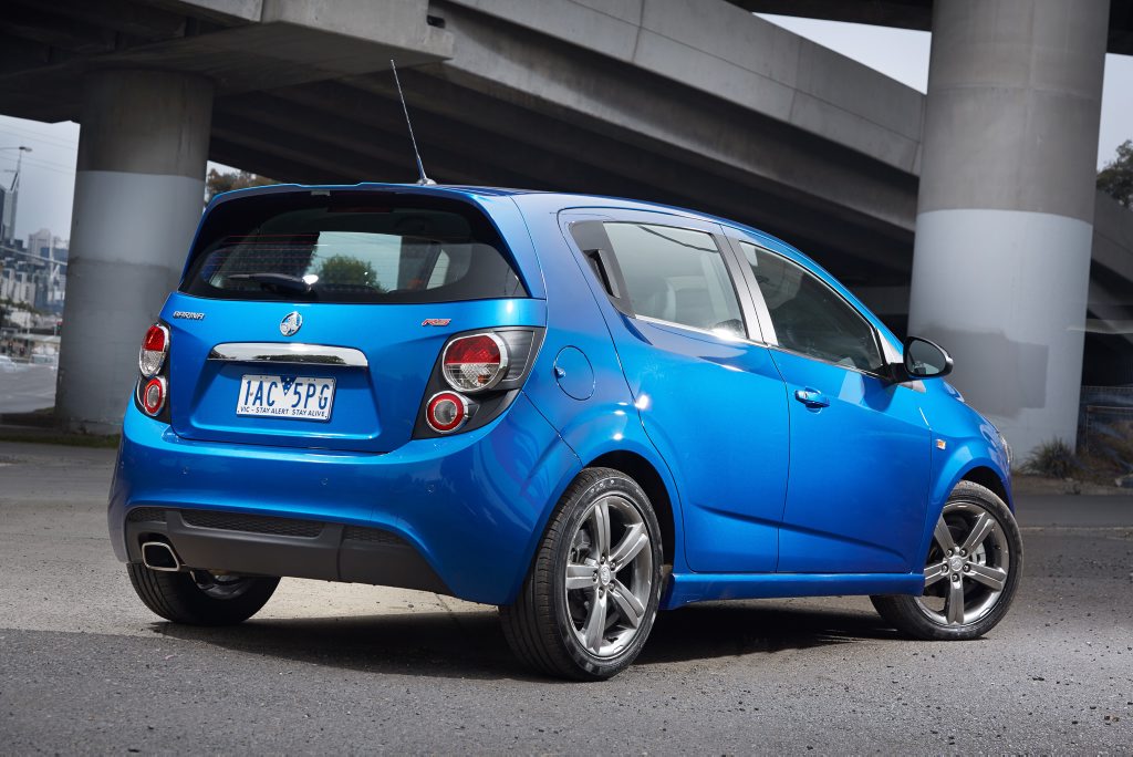 The Holden Barina RS. The Holden Barina RS.